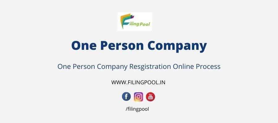 One person company registration service